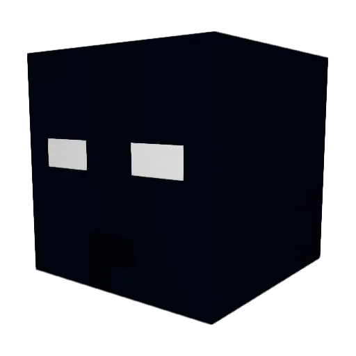 Nodgaard Minecraft avatar head, 3D render