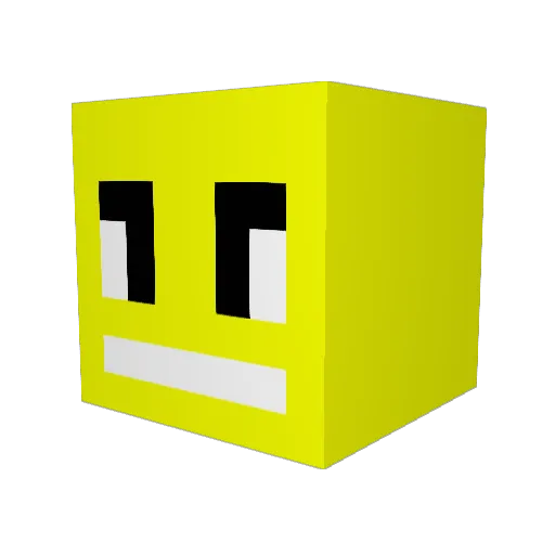 Nodnarb159 Minecraft avatar head, 3D render