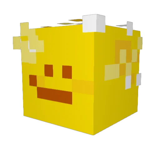 Noeggs73 Minecraft avatar head, 3D render