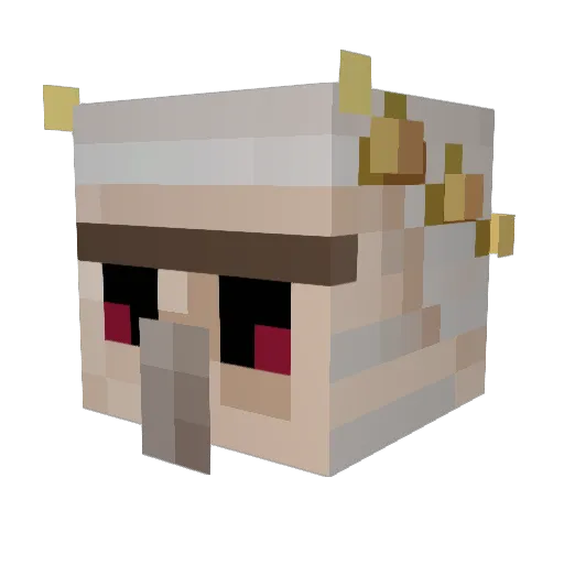 NoelG_69 Minecraft avatar head, 3D render