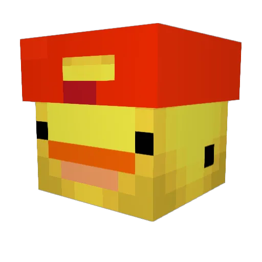 NoelRSG Minecraft avatar head, 3D render
