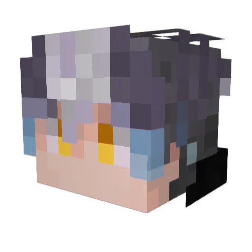 NoelRolf Minecraft avatar head, 3D render