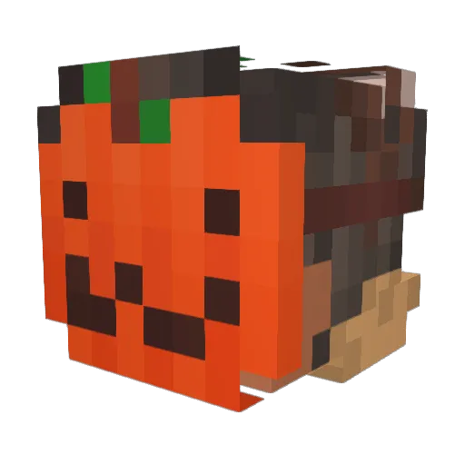 Noel_DJ Minecraft avatar head, 3D render