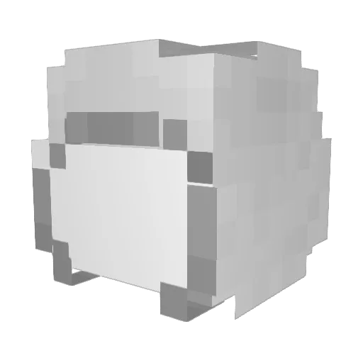 Noel_LEE Minecraft avatar head, 3D render