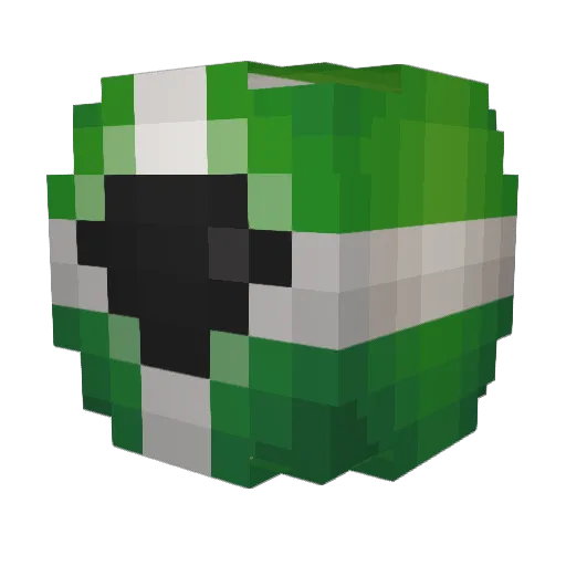 Noerrr_ Minecraft avatar head, 3D render