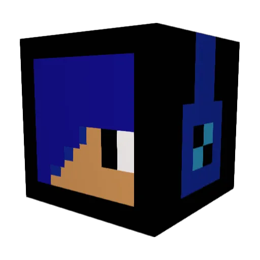 Noevich2000 Minecraft avatar head, 3D render