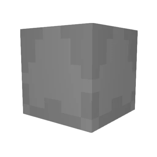 Nofitr Minecraft avatar head, 3D render
