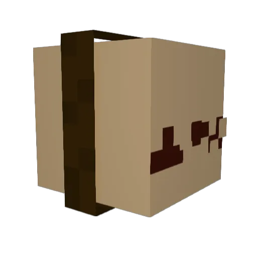 Nofxn Minecraft avatar head, 3D render