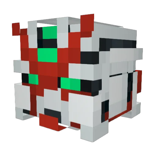 NogginatorMCJ Minecraft avatar head, 3D render