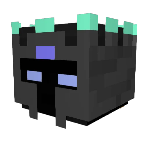 Nogi46 Minecraft avatar head, 3D render