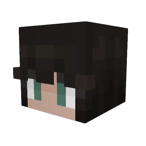 Nogigi2006 Minecraft avatar head, 3D render