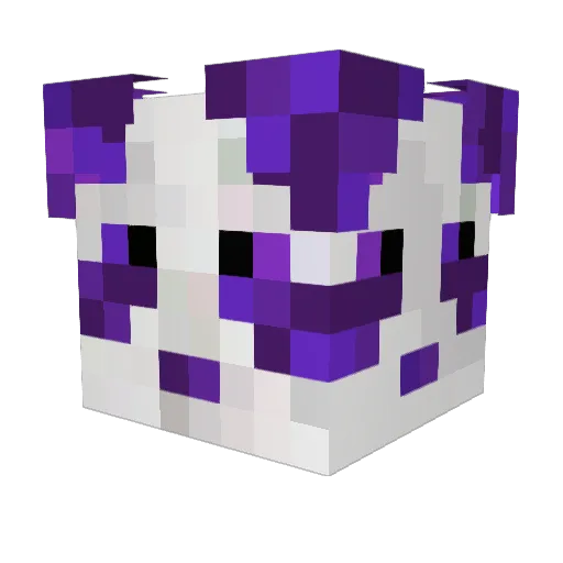 Nohlaan Minecraft avatar head, 3D render