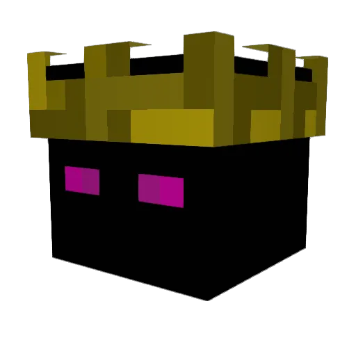 NoidedRanger Minecraft avatar head, 3D render
