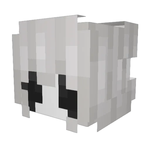 NoiiZy_ Minecraft avatar head, 3D render