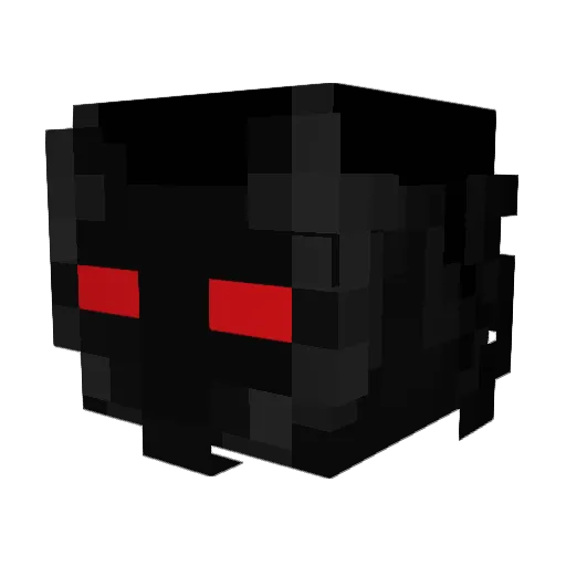 NoisyAtom313 Minecraft avatar head, 3D render