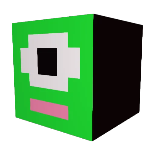 Noix_IV Minecraft avatar head, 3D render