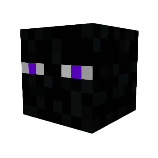 NoizyFox Minecraft avatar head, 3D render
