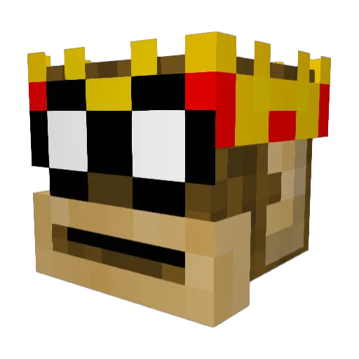 Nojo71182 Minecraft avatar head, 3D render