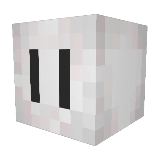 Noka1314 Minecraft avatar head, 3D render