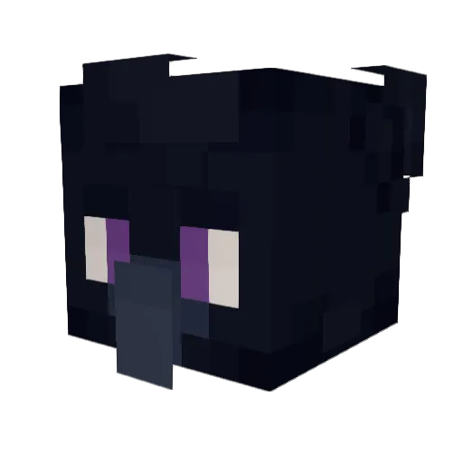 Nokarion Minecraft avatar head, 3D render