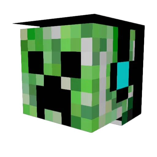 Nolan_C2007 Minecraft avatar head, 3D render