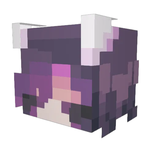 NolifeSykes Minecraft avatar head, 3D render