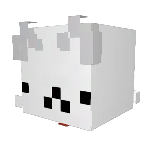 Nolix_v Minecraft avatar head, 3D render