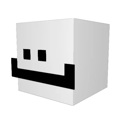 Nols2809 Minecraft avatar head, 3D render