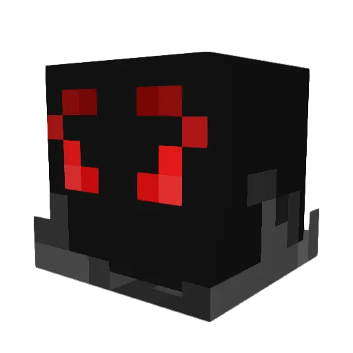 NomNomNomi Minecraft avatar head, 3D render