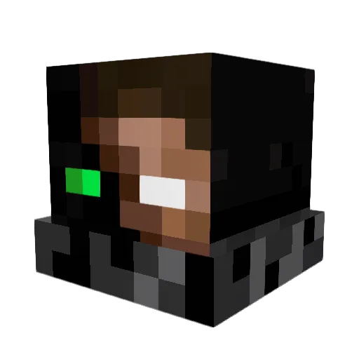 Noma____ Minecraft avatar head, 3D render
