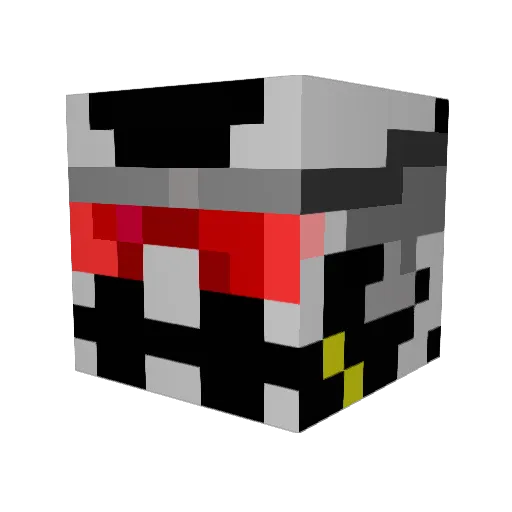 Nomade04 Minecraft avatar head, 3D render