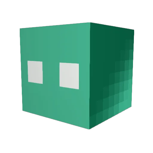 Nomadic_72 Minecraft avatar head, 3D render