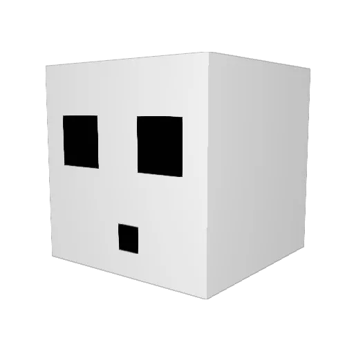 Nomax_179 Minecraft avatar head, 3D render