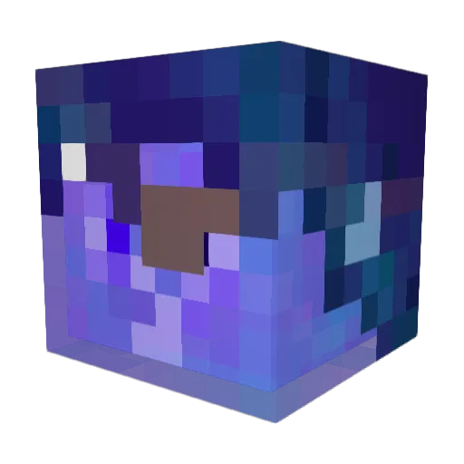 Nome_one Minecraft avatar head, 3D render