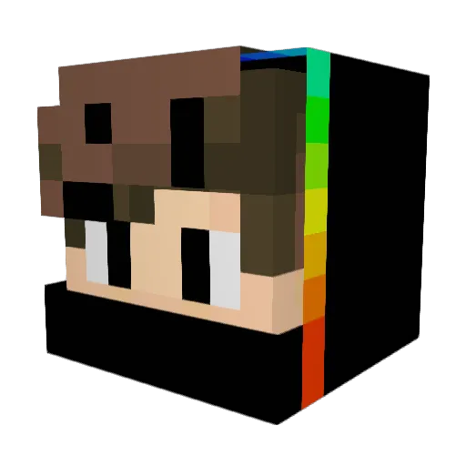 NonFire1938 Minecraft avatar head, 3D render