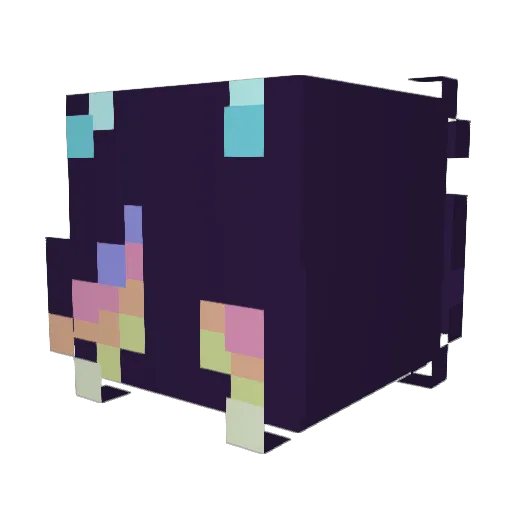 NonUme Minecraft avatar head, 3D render