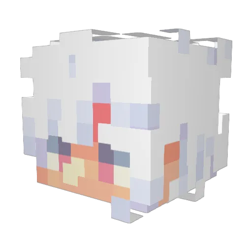 NonaKnot Minecraft avatar head, 3D render