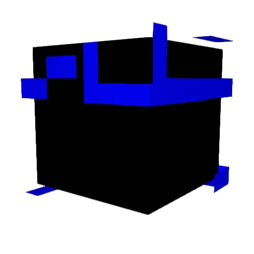 NonameB0B Minecraft avatar head, 3D render