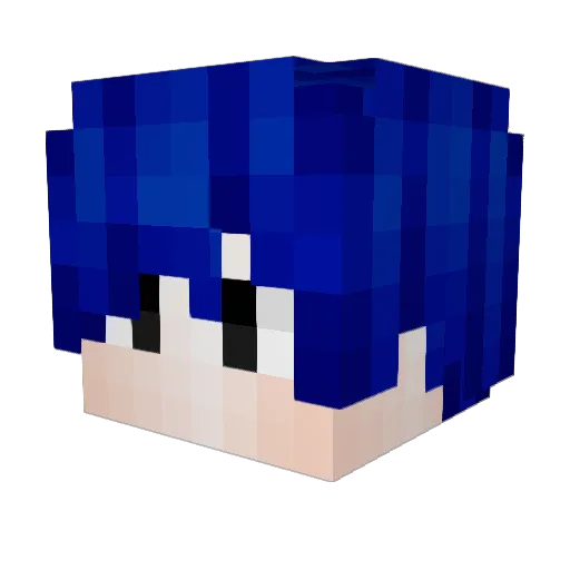 NongCus Minecraft avatar head, 3D render