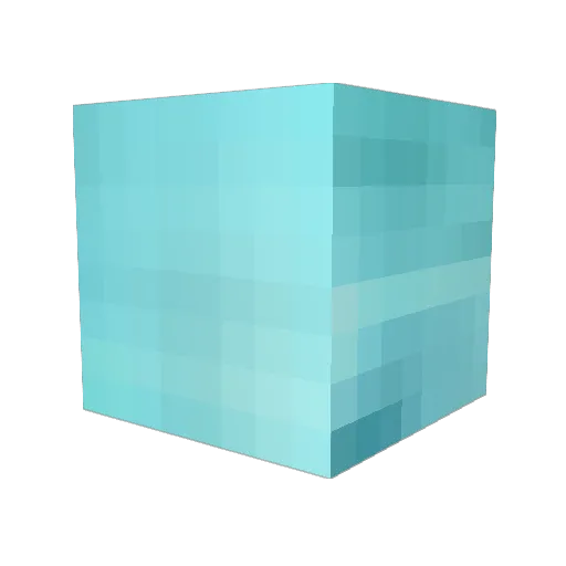Nono_And_Ciee Minecraft avatar head, 3D render