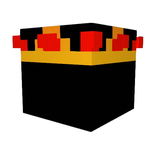 Nonochlcn Minecraft avatar head, 3D render