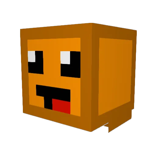 NooNzgi Minecraft avatar head, 3D render