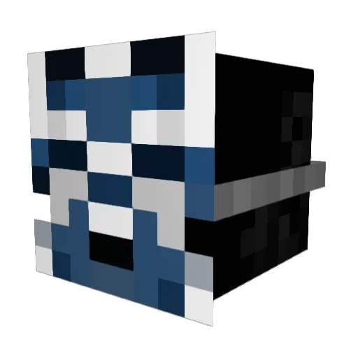 Nooa66 Minecraft avatar head, 3D render