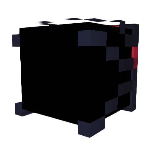 NoobC77 Minecraft avatar head, 3D render