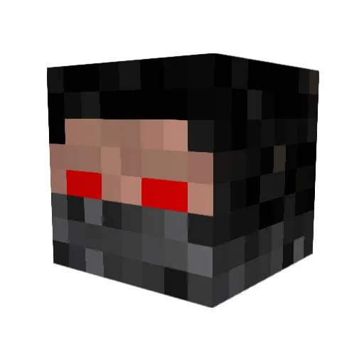 NoobKing88 Minecraft avatar head, 3D render
