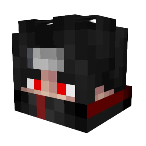 NoobTierGod Minecraft avatar head, 3D render