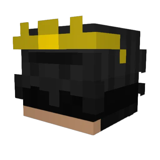 NoobWithDiamond Minecraft avatar head, 3D render