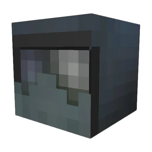 Noobe21 Minecraft avatar head, 3D render