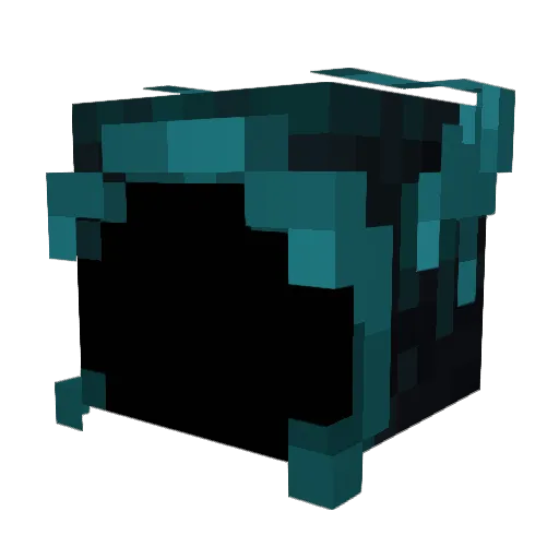 Noobroller Minecraft avatar head, 3D render