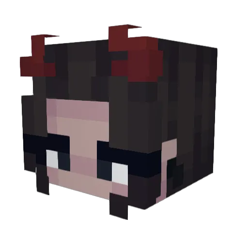Nooby4615 Minecraft avatar head, 3D render